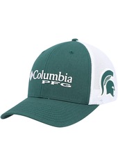 Men's Columbia Green, White Michigan State Spartans Pfg Flex Hat - Green, White