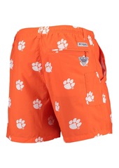 "Men's Columbia Orange Clemson Tigers Pfg Backcast Ii 6"" Omni-Shade Hybrid Shorts - Orange"