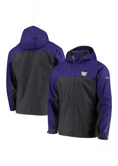 Men's Columbia Purple/Charcoal Washington Huskies Glennaker Storm Full-Zip Jacket at Nordstrom