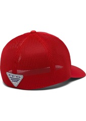 Men's Columbia Scarlet Nebraska Huskers Pfg Hooks Flex Hat - Scarlet