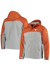 Men's Columbia Texas Orange Texas Longhorns Glennaker Storm Omni-Tech Full-Zip Jacket