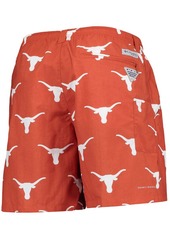 Columbia Men's Texas Orange Texas Longhorns Backcast Ii Omni-Shade Hybrid Shorts - Texas Orange