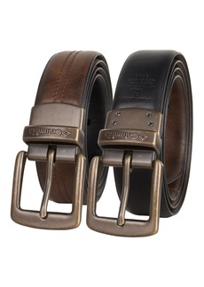 Columbia Reversible Leather Belt - Casual for Men's Jeans with Double Sided Strap