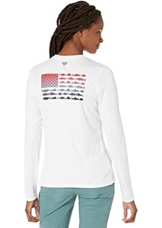 Columbia Tidal Tee™ PFG Fish Flag Long Sleeve Shirt