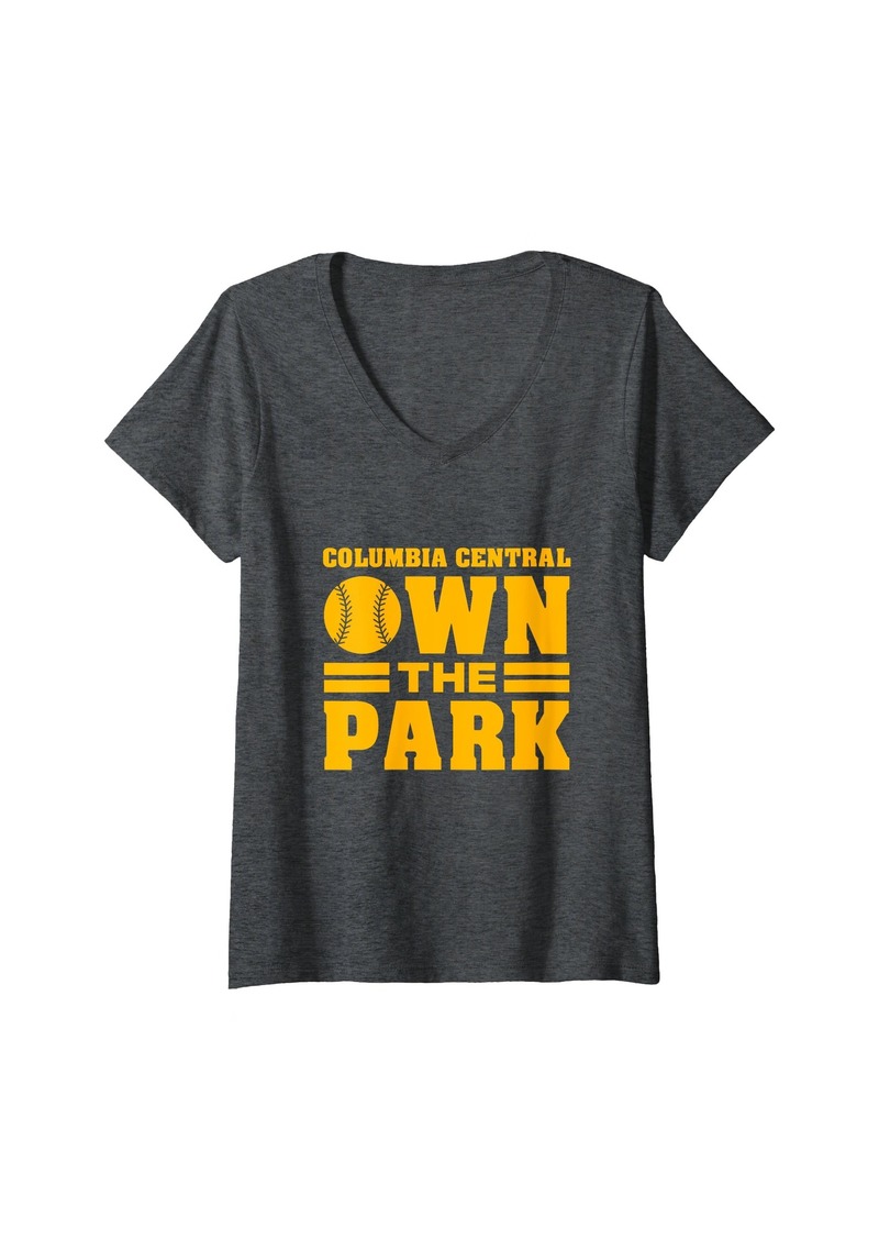 Womens Columbia Central High School Own the Park V-Neck T-Shirt