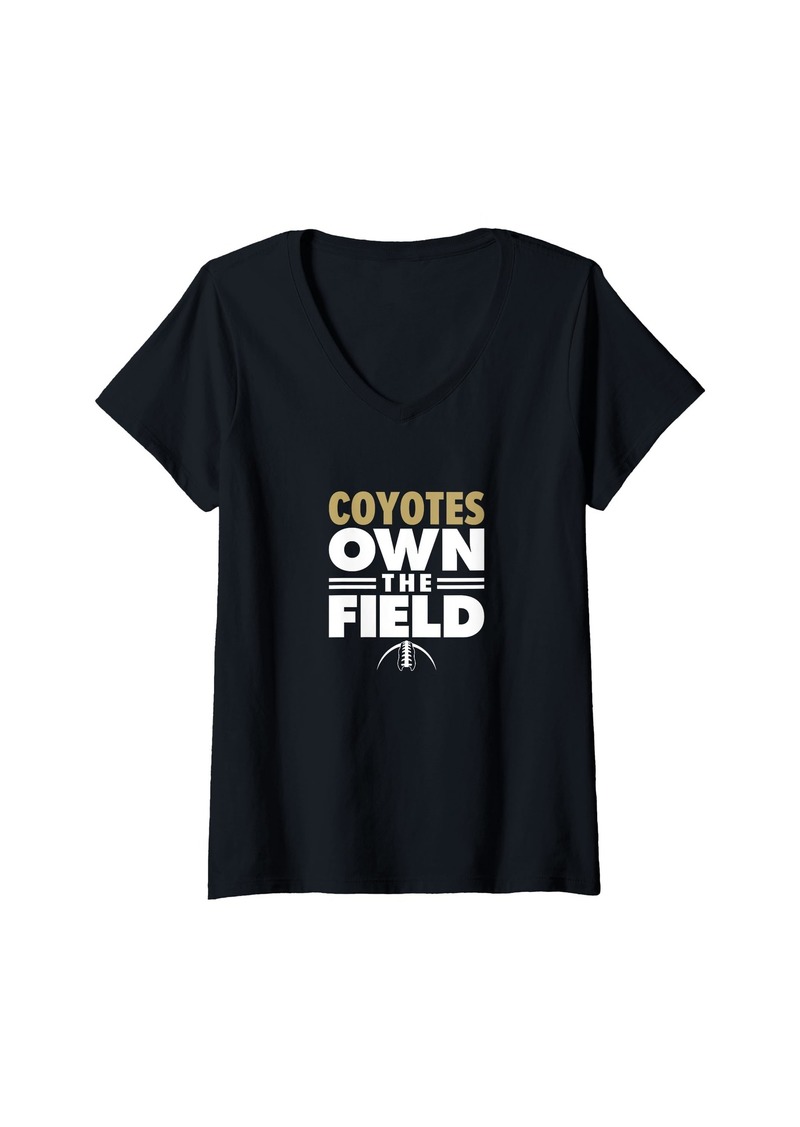 Womens Columbia Coyotes Own the Field V-Neck T-Shirt