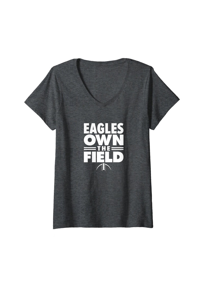 Womens Columbia Eagles Own the Field V-Neck T-Shirt