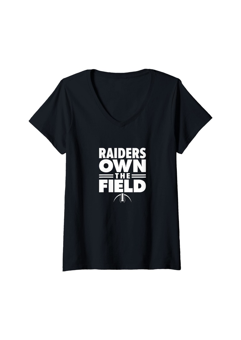 Womens Columbia Raiders Own the Field V-Neck T-Shirt