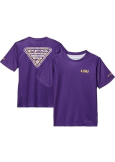 Youth Columbia Purple LSU Tigers Terminal Tackle Two-Hit Omni-Shade T-Shirt at Nordstrom