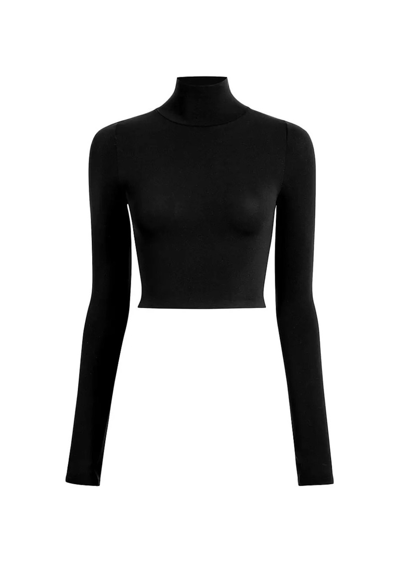 Commando Ballet Body Turtleneck Crop Top