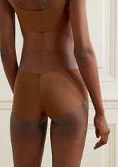 Commando - Stretch-micro modal jersey briefs - Brown - XS