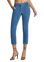 Commando Cropped Slim Jeans in Light Indigo