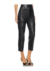 Commando Faux Leather 7/8 Utility Trouser