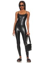 Commando Faux Leather Cami Catsuit