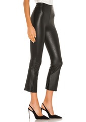 Commando Faux Leather Cropped Flare Pant