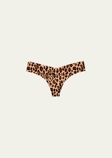 Commando Seamless Printed Thong