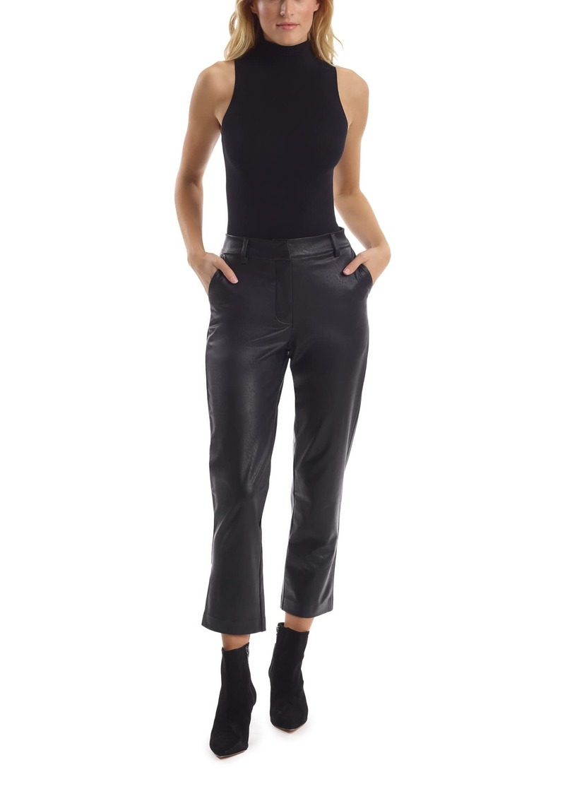 Commando Women's Faux Leather 7/8 Trousers SLG67