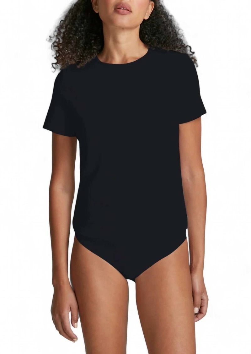 Commando Essential Tee Bodysuit In Black