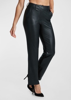 Commando Faux-Leather Full-Length Trousers