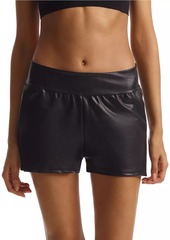 Commando Faux Leather Relaxed Shorts
