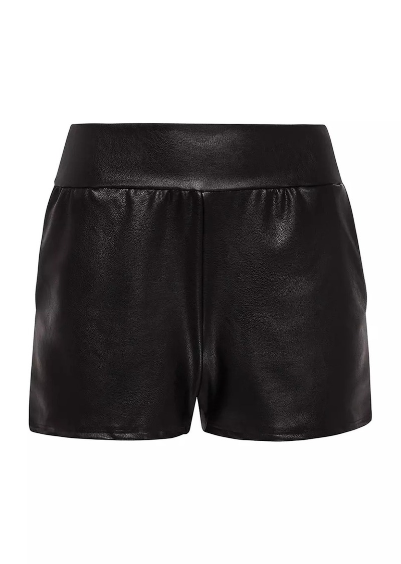 Commando Faux Leather Relaxed Shorts