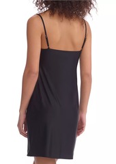 Commando Faux Silk Slip Minidress