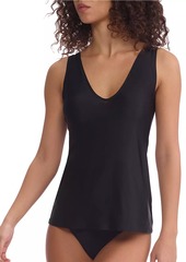 Commando Faux Silk V-Neck Tank Top