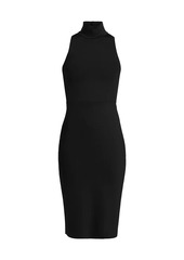 Commando Neoprene Turtleneck Midi-Dress