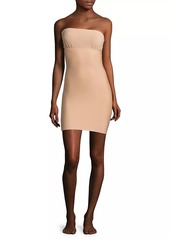 Commando Two-Faced Tech Strapless Slip Dress