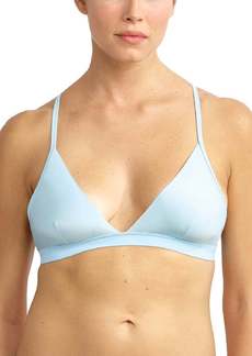 Commando Women's Crown Embroidered Bralette In Something Blue