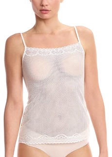 Commando Womens Perfect Stretch Lace Cami In Ivory