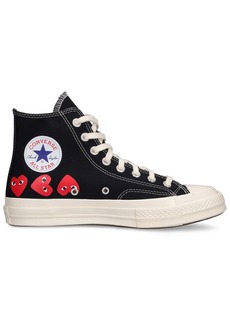 Comme des Garçons 20mm Play Converse Cotton Sneakers