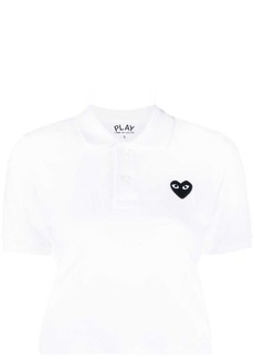 Comme des Garçons appliqué-detail short-sleeve polo shirt