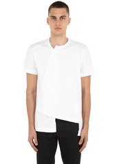 Comme des Garçons Asymmetrical Cotton  Jersey T-shirt