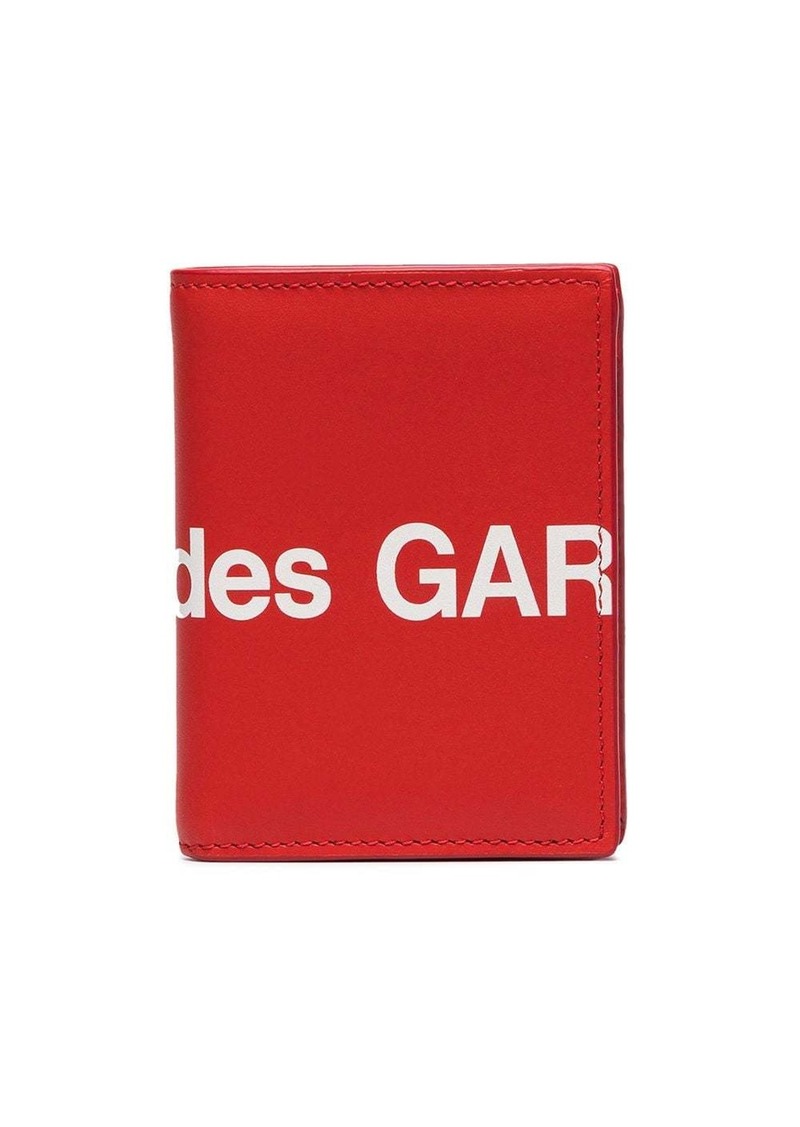 Comme des Garçons logo-print bi-fold wallet