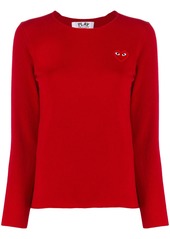 Comme des Garçons chest logo jumper