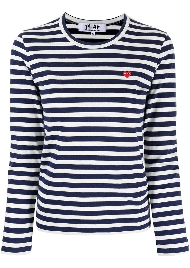 Comme des Garçons chest logo-patch T-shirt