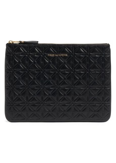 Comme des Garçons Classic Embossed Leather Wallet