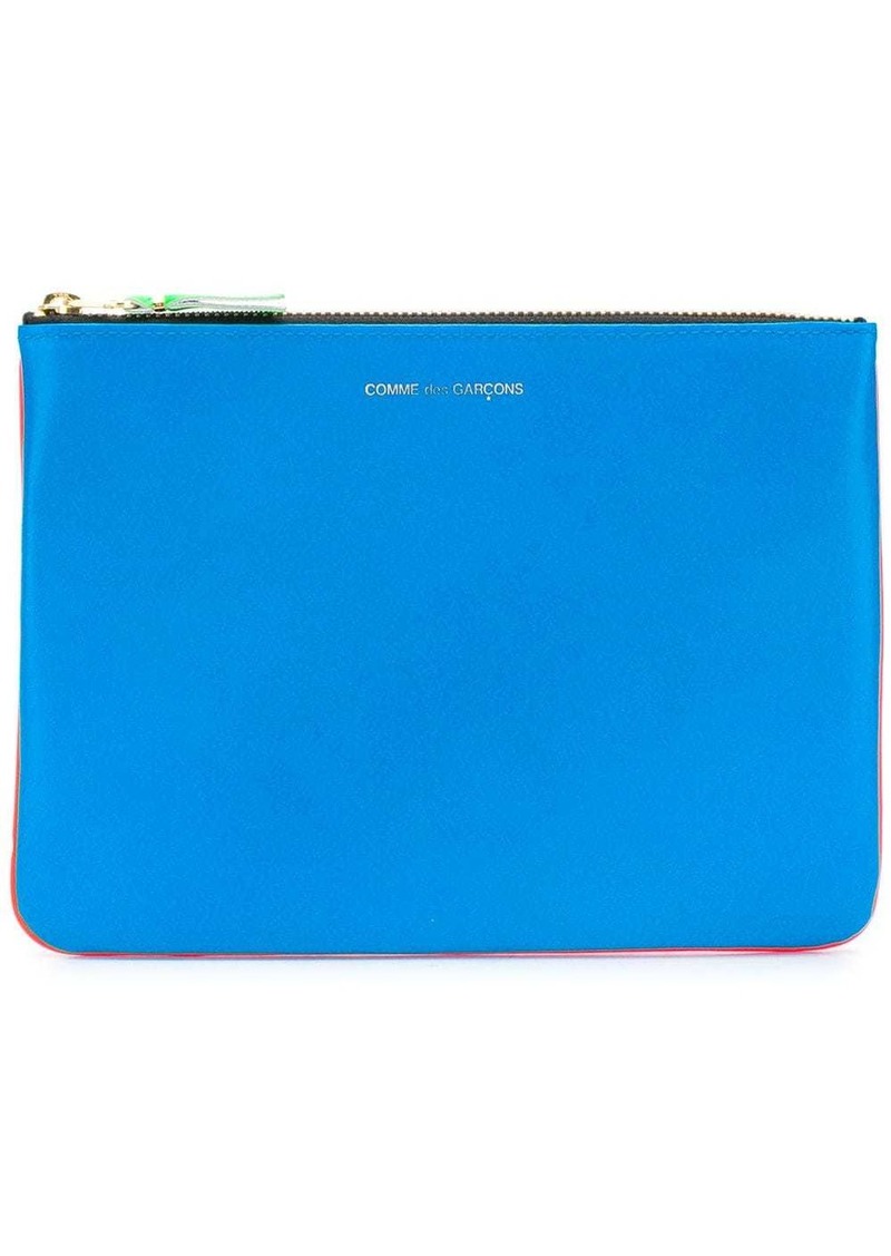 Comme des Garçons colour-block leather wallet