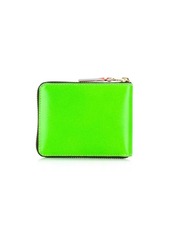 Comme des Garçons colour block zip wallet