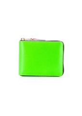 Comme des Garçons colour block zip wallet