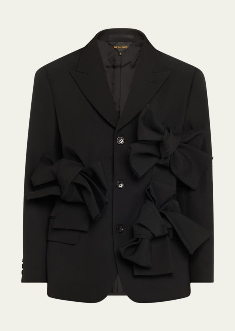 Comme des Garçons Comme des Garcons Oversized Bow Wool Jacket