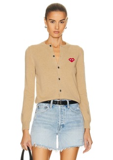 Comme des Garçons COMME des GARCONS PLAY Invader Cardigan