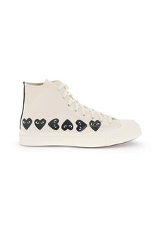 Comme Des Garcons Play Multi Heart Converse X Comme Des Garçons Play Hi-Top Sneakers
