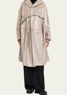 Comme des Garçons Comme des Garcons Pvc Layer Cocoon Coat