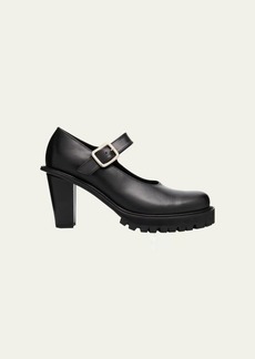 Comme des Garçons Comme des Garcons x Kids Love Gaite Leather Mary Jane Pumps