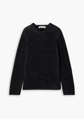 COMME DES GARÇONS - Coated knitted sweater - Black - XS