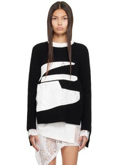Comme des Garçons Black Asymmetric Sweater