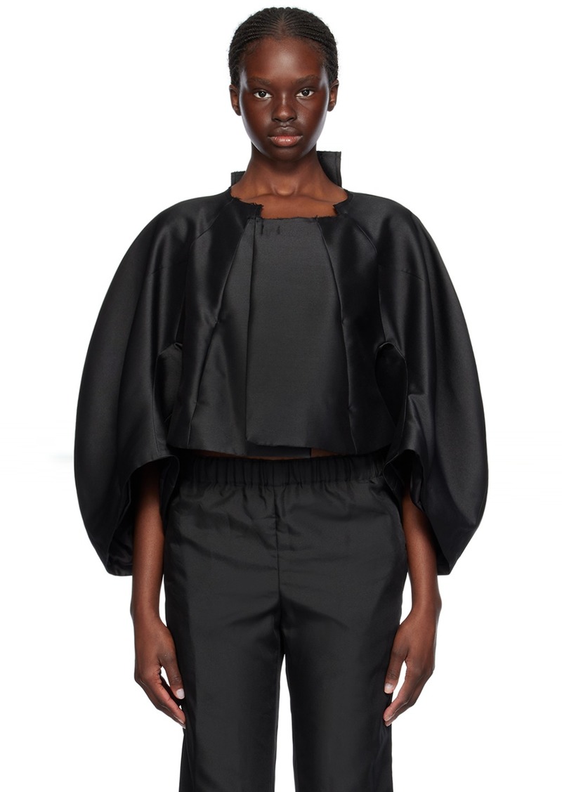 Comme des Garçons Black Cropped Jacket