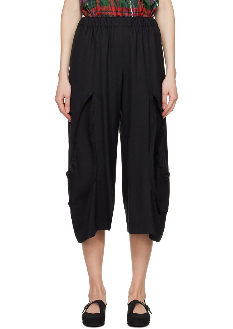 Comme des Garçons Black Inverted Seam Trousers